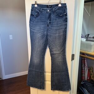 Judy Blue Dark Blue Flare Jeans